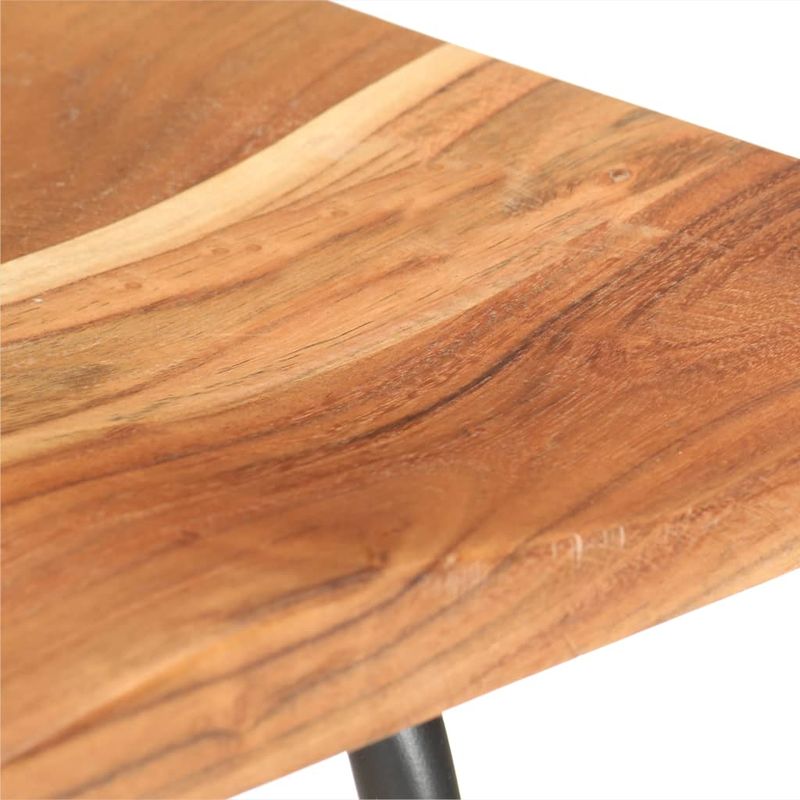 Casa si Gradina - Mobilier - Scaune si fotolii - Scaune - Scaune de bar, 4 buc., lemn masiv de acacia - Infinity.ro