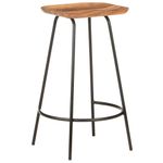 Casa si Gradina - Mobilier - Scaune si fotolii - Scaune - Scaune de bar, 4 buc., lemn masiv de acacia - Infinity.ro