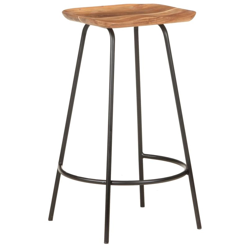 Casa si Gradina - Mobilier - Scaune si fotolii - Scaune - Scaune de bar, 4 buc., lemn masiv de acacia - Infinity.ro