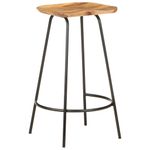 Casa si Gradina - Mobilier - Scaune si fotolii - Scaune - Scaune de bar, 4 buc., lemn masiv de acacia - Infinity.ro