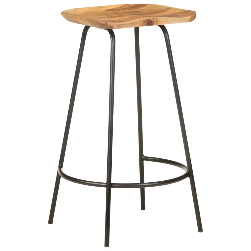 Casa si Gradina - Mobilier - Scaune si fotolii - Scaune - Scaune de bar, 4 buc., lemn masiv de acacia - Infinity.ro
