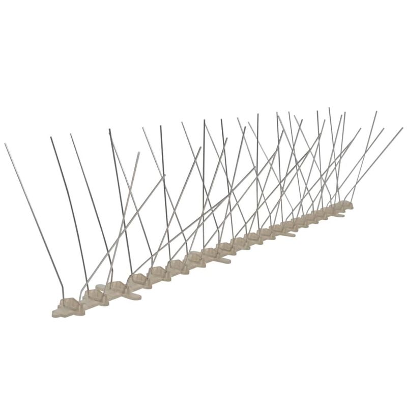 Casa si Gradina - Gradinarit si plante - Intretinere gradina - Articole daunatori gradina - Set banda cu tepi antipasari cu 4 randuri, 6 buc., plastic, 3 m - Infinity.ro