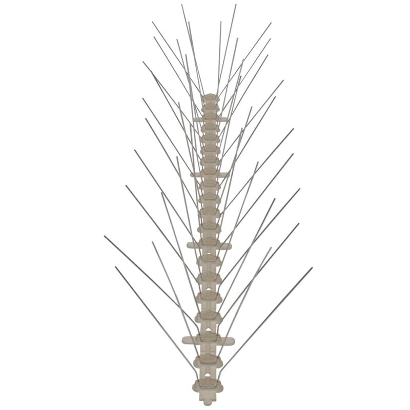 Casa si Gradina - Gradinarit si plante - Intretinere gradina - Articole daunatori gradina - Set banda cu tepi antipasari cu 4 randuri, 6 buc., plastic, 3 m - Infinity.ro