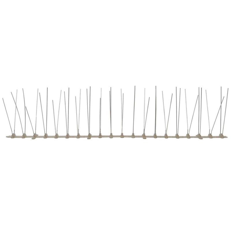 Casa si Gradina - Gradinarit si plante - Intretinere gradina - Articole daunatori gradina - Set banda cu tepi antipasari cu 4 randuri, 6 buc., plastic, 3 m - Infinity.ro