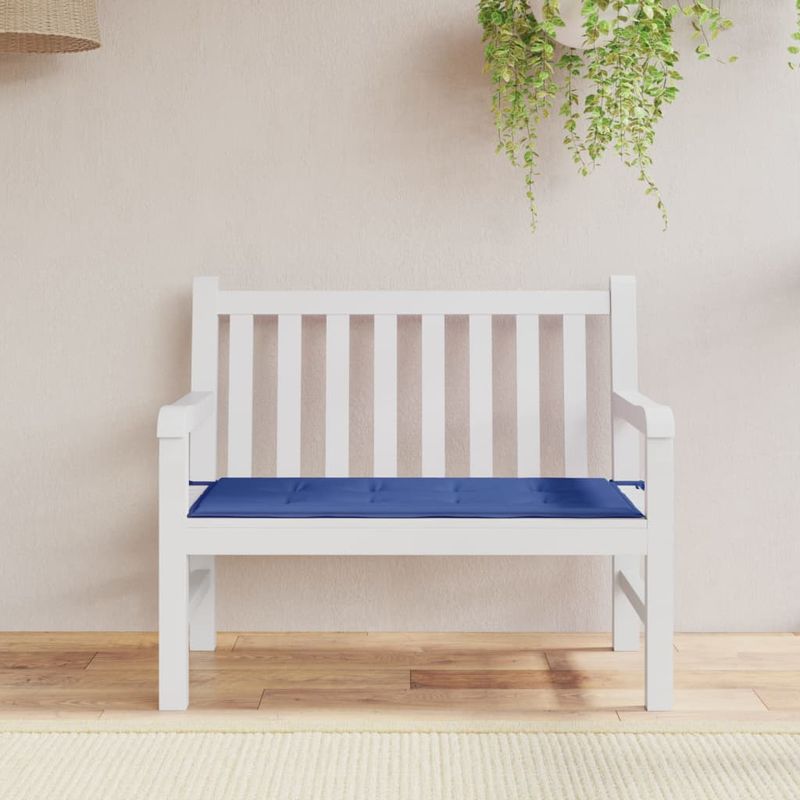 Casa si Gradina - Textile si covoare - Perne si pilote - Perne decorative - Perna de banca de gradina, albastru regal, 120x50x4 cm, textil oxford - Infinity.ro