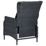 Casa si Gradina - Gradina si terasa - Mobilier exterior - Seturi mobila gradina - Set mobilier gradina cu perne, 3 piese, gri inchis, poliratan - Infinity.ro