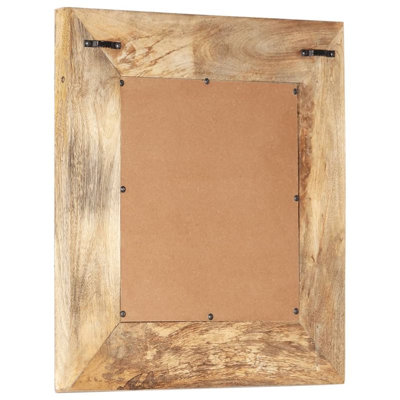 Casa si Gradina - Decoratiuni - Oglinzi - Oglinda sculptata manual, 50x50x2,5 cm, lemn masiv de mango - Infinity.ro