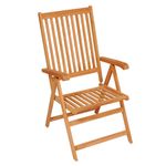 Casa si Gradina - Gradina si terasa - Mobilier exterior - Scaune si sezlonguri gradina - Scaune de gradina cu perne rosii, 6 buc., lemn masiv de tec - Infinity.ro
