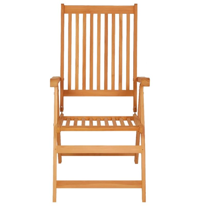 Casa si Gradina - Gradina si terasa - Mobilier exterior - Scaune si sezlonguri gradina - Scaune de gradina cu perne rosii, 6 buc., lemn masiv de tec - Infinity.ro