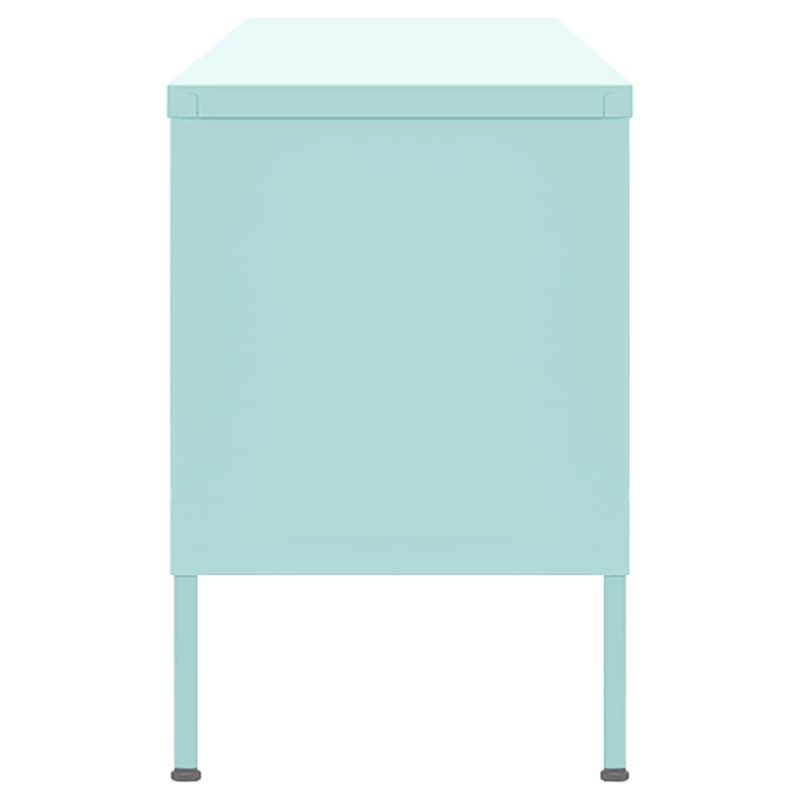 Casa si Gradina - Mobilier - Comode si corpuri - Comode - Comoda TV, verde menta, 105x35x50 cm, otel - Infinity.ro