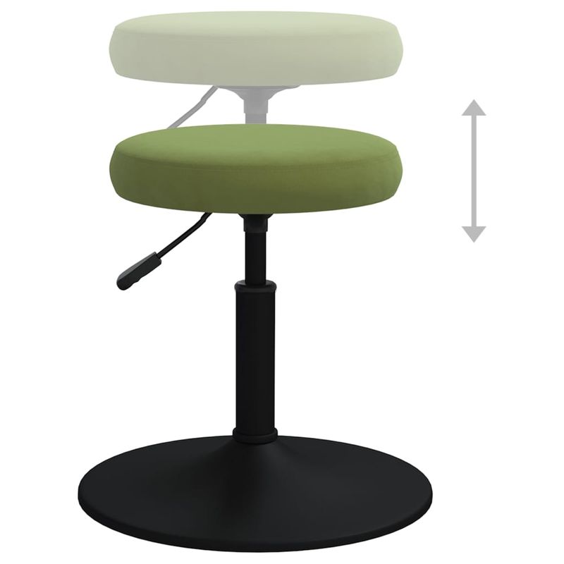 Casa si Gradina - Mobilier - Scaune si fotolii - Scaune - Scaune de bucatarie, 2 buc., verde deschis, catifea - Infinity.ro