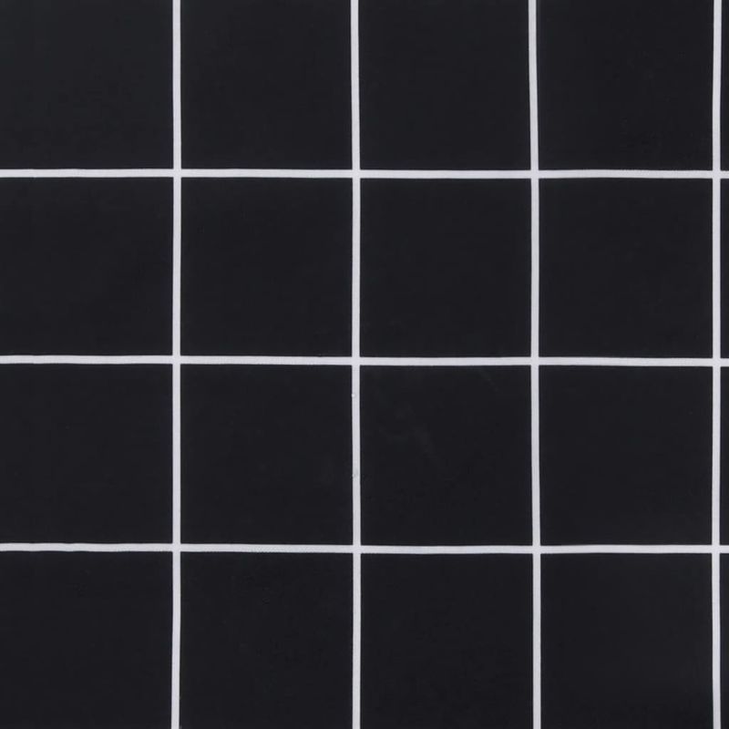 Casa si Gradina - Gradina si terasa - Mobilier exterior - Perne decorative exterior - Perna de paleti, negru, carouri, 50x50x12 cm, textil - Infinity.ro