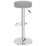 Casa si Gradina - Mobilier - Scaune si fotolii - Scaune - Scaune de bar, 2 buc., gri, material textil - Infinity.ro