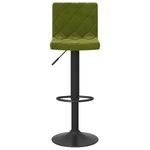 Casa si Gradina - Mobilier - Scaune si fotolii - Scaune - Scaune de bar, 2 buc., verde deschis, catifea - Infinity.ro