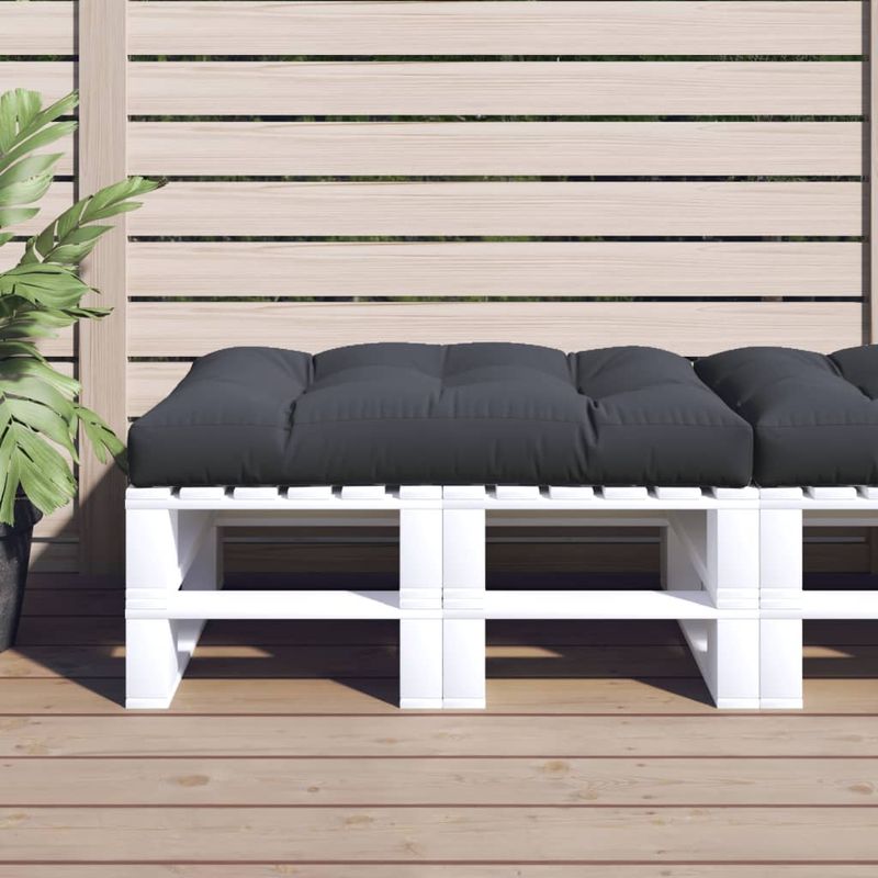 Casa si Gradina - Gradina si terasa - Mobilier exterior - Perne decorative exterior - Perna de paleti, antracit, 120x80x12 cm, textil - Infinity.ro