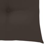 Casa si Gradina - Gradina si terasa - Mobilier exterior - Scaune si sezlonguri gradina - Scaune de gradina cu perne gri taupe, 2 buc., lemn masiv de tec - Infinity.ro