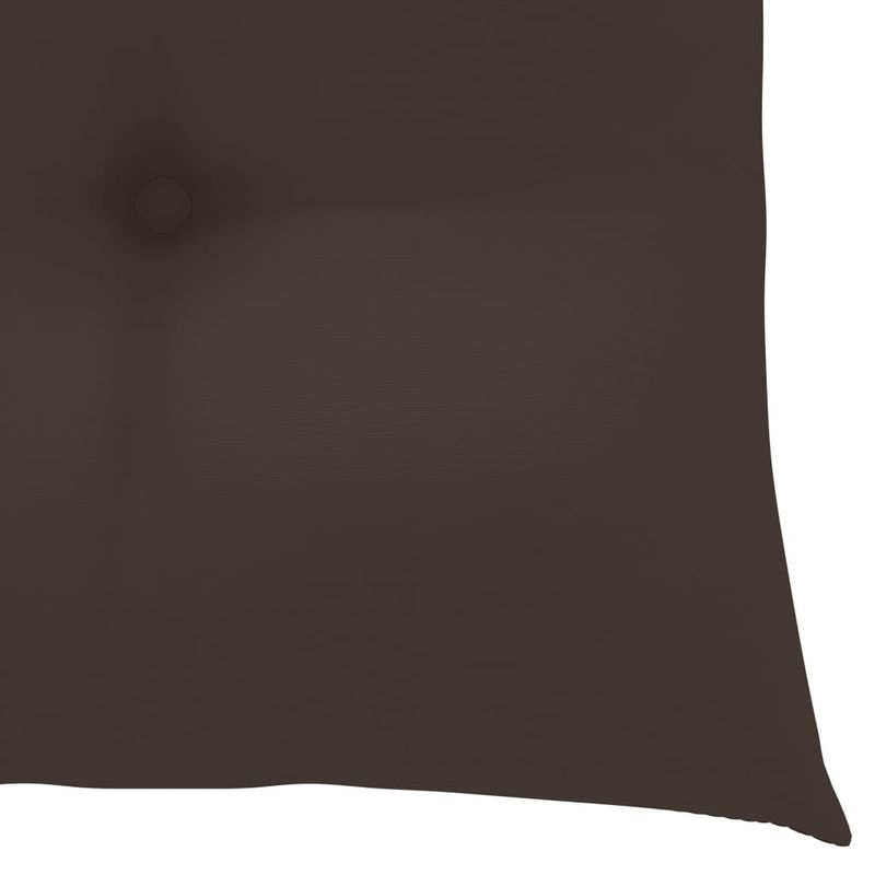 Casa si Gradina - Gradina si terasa - Mobilier exterior - Scaune si sezlonguri gradina - Scaune de gradina cu perne gri taupe, 2 buc., lemn masiv de tec - Infinity.ro
