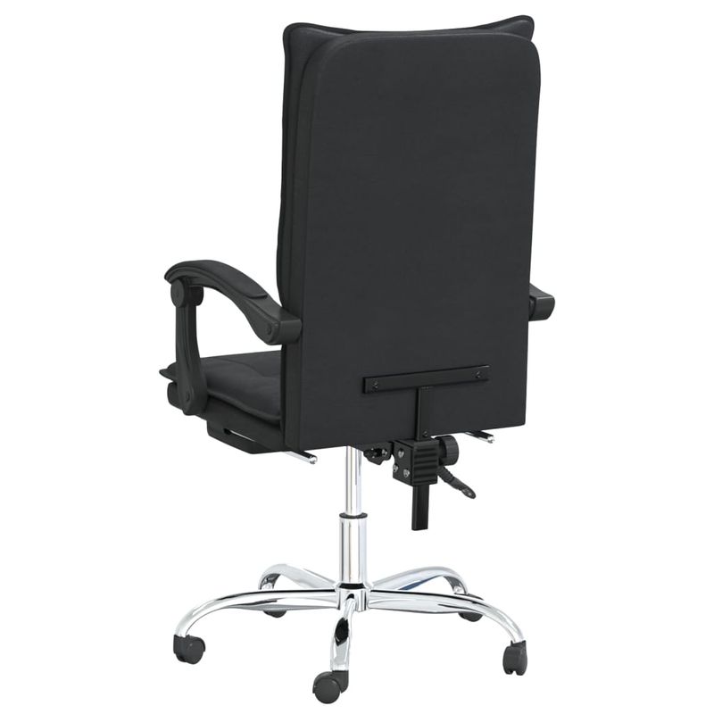 Casa si Gradina - Mobilier - Scaune si fotolii - Scaune - Scaun de birou rabatabil, negru, piele ecologica - Infinity.ro