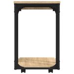 Casa si Gradina - Mobilier - Mese si birouri - Mese living - Masa laterala cu roti stejar sonoma 50x35x55,5cm lemn prelucrat - Infinity.ro