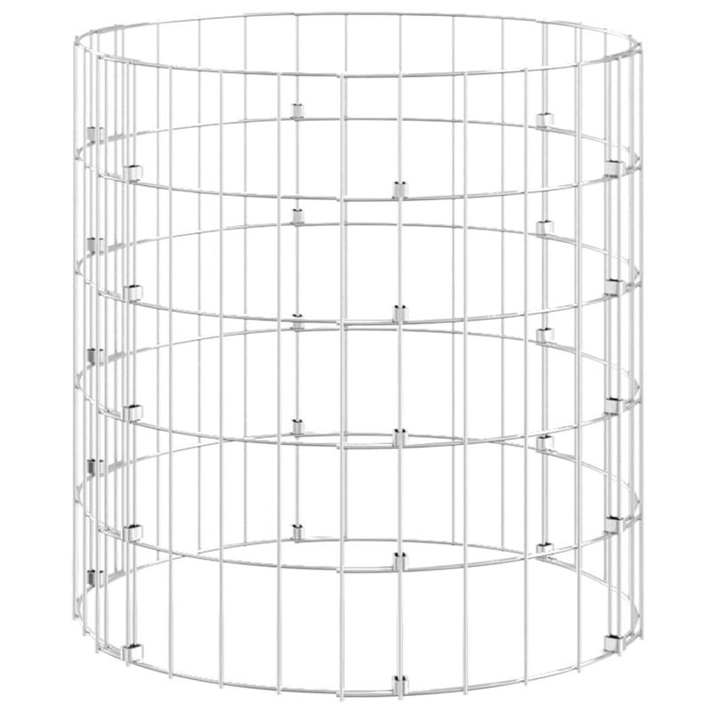 Casa si Gradina - Gradinarit si plante - Unelte gradinarit - Compostoare gradina - Compostor de gradina, Ø50x50 cm, otel galvanizat - Infinity.ro