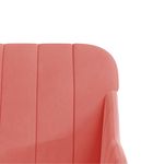 Casa si Gradina - Mobilier - Scaune si fotolii - Fotolii - Fotoliu, roz, 63x76x80 cm, catifea - Infinity.ro