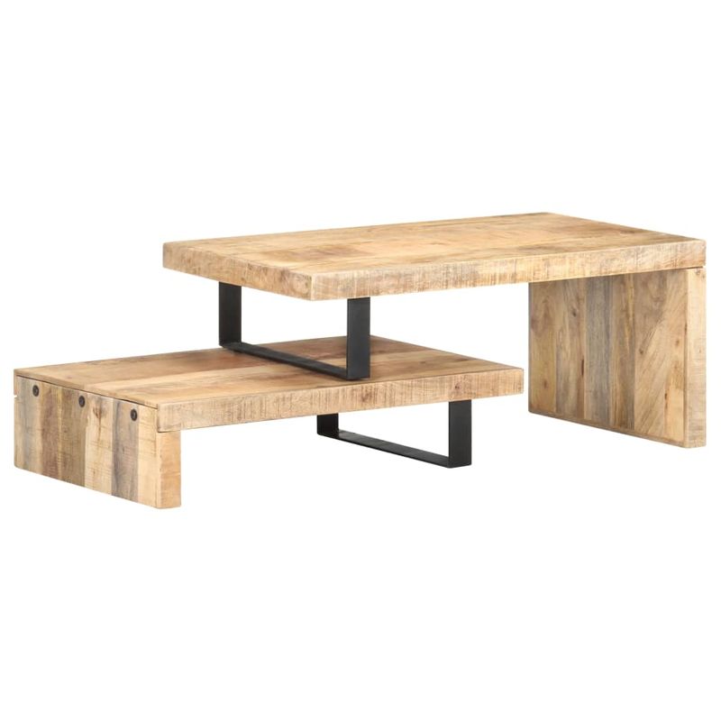Casa si Gradina - Mobilier - Mese si birouri - Masute de cafea - Set masute de cafea, 2 piese, lemn masiv de mango - Infinity.ro