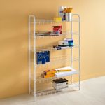 Casa si Gradina - Mobilier - Organizare si depozitare - Organizator incaltaminte - Metaltex Pantofar cu 6 rafturi Shoe 6, alb - Infinity.ro