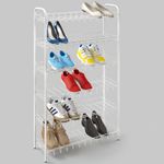 Casa si Gradina - Mobilier - Organizare si depozitare - Organizator incaltaminte - Metaltex Pantofar cu 6 rafturi Shoe 6, alb - Infinity.ro