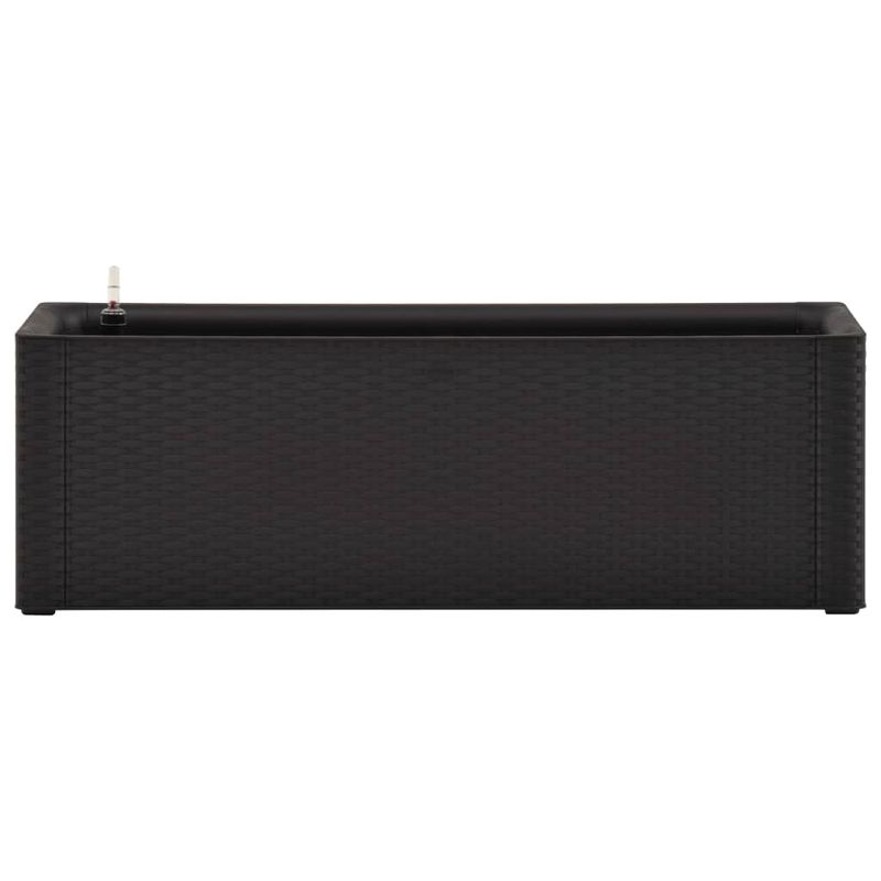 Casa si Gradina - Gradinarit si plante - Plante si ghivece - Ghivece si suporturi - Strat inaltat gradina sistem auto-udare, antracit, 100x43x33 cm - Infinity.ro