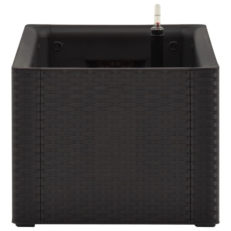 Casa si Gradina - Gradinarit si plante - Plante si ghivece - Ghivece si suporturi - Strat inaltat gradina sistem auto-udare, antracit, 100x43x33 cm - Infinity.ro