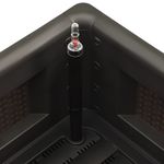 Casa si Gradina - Gradinarit si plante - Plante si ghivece - Ghivece si suporturi - Strat inaltat gradina sistem auto-udare, antracit, 100x43x33 cm - Infinity.ro