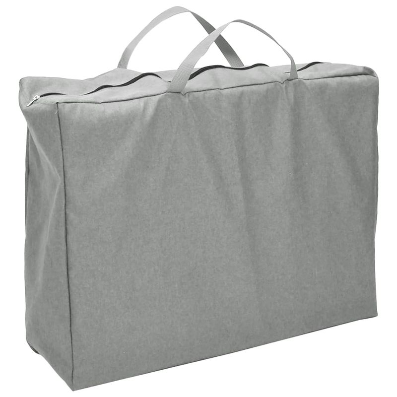 Casa si Gradina - Mobilier - Mobilier copii - Tarcuri copii - Tarc pentru copii cu saltea, gri deschis, panza textil - Infinity.ro