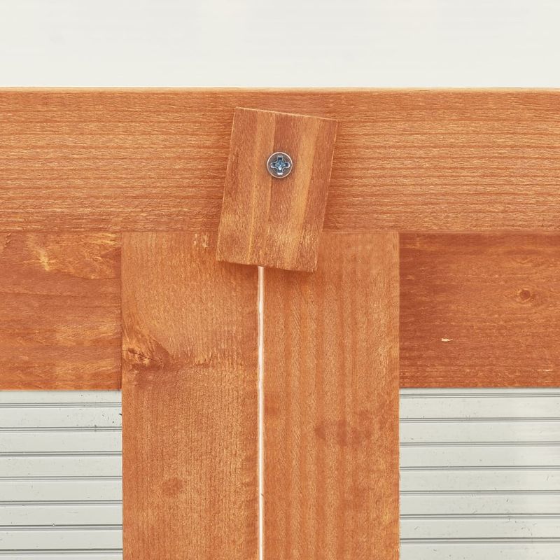 Casa si Gradina - Gradinarit si plante - Sere si solarii - Seră, 60 x 45 x 100 cm, lemn de brad, portocaliu - Infinity.ro