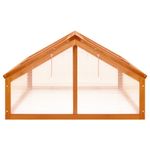 Casa si Gradina - Gradinarit si plante - Sere si solarii - Sera, maro, 114x80x50 cm, lemn de brad - Infinity.ro