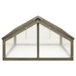 Casa si Gradina - Gradinarit si plante - Sere si solarii - Sera, gri, 114x80x50 cm, lemn de brad - Infinity.ro