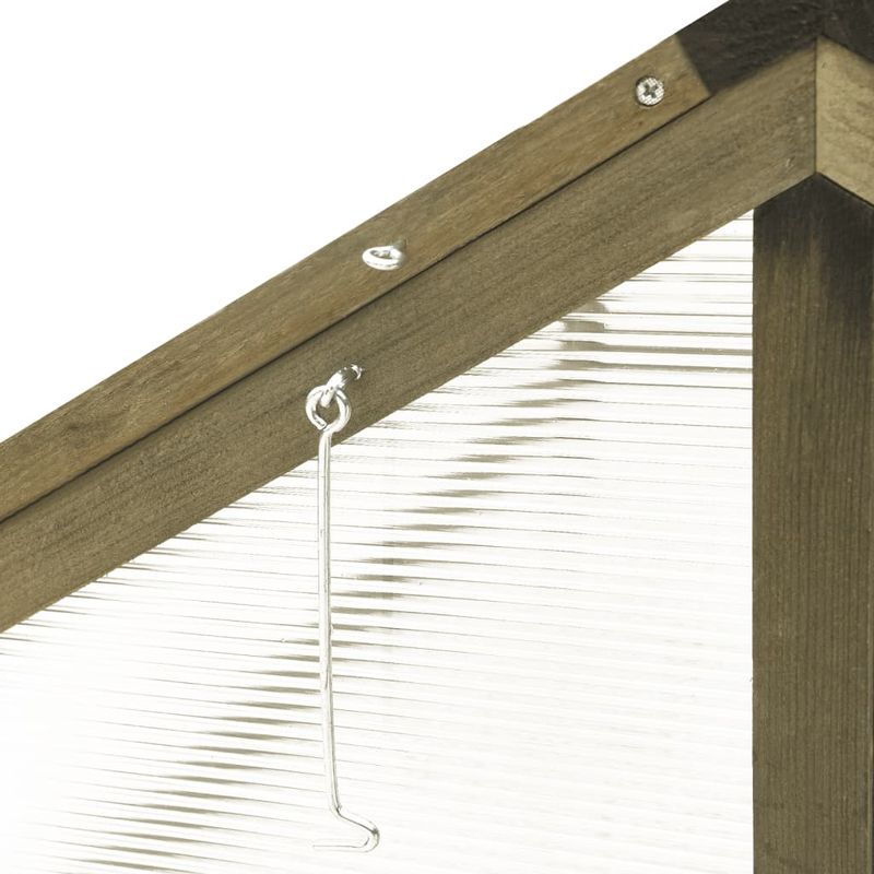 Casa si Gradina - Gradinarit si plante - Sere si solarii - Sera, gri, 114x80x50 cm, lemn de brad - Infinity.ro