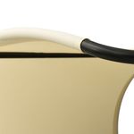 Casa si Gradina - Gradina si terasa - Mobilier exterior - Scaune si sezlonguri gradina - Sezlong de plaja dublu cu baldachin, gri taupe&crem, textilena - Infinity.ro