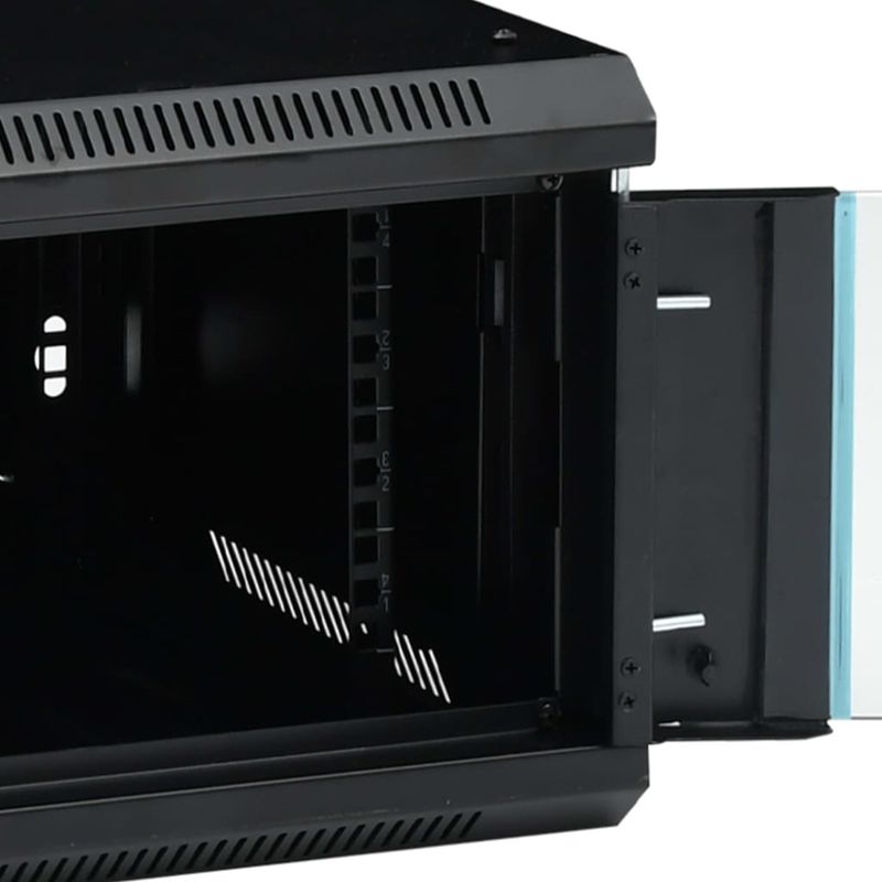 PC, gaming si accesorii - Servere - Cabinete metalice - Dulap de server montat pe perete , montare pe perete, 6U, 19" IP20 600x450x375 mm - Infinity.ro