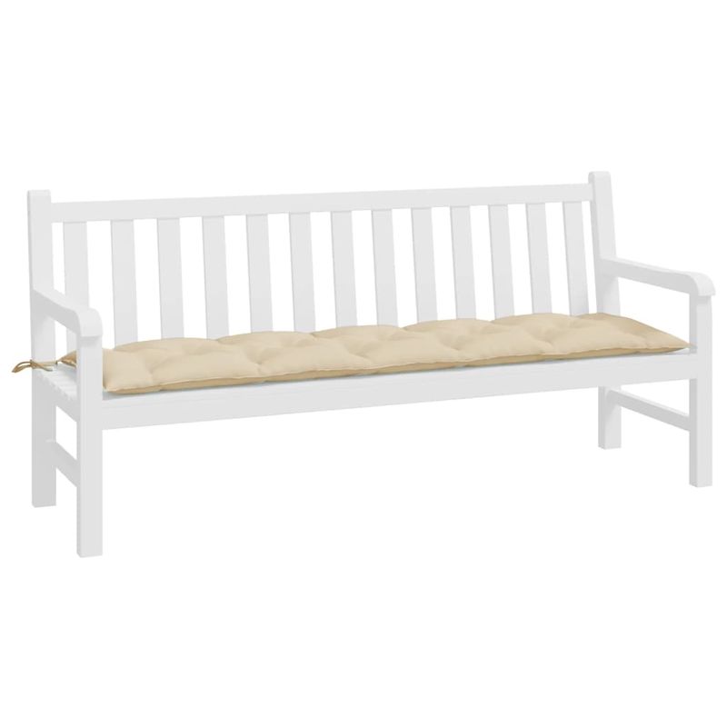 Casa si Gradina - Gradina si terasa - Mobilier exterior - Perne decorative exterior - Perna de banca de gradina, bej, 180x50x7 cm, material oxford - Infinity.ro
