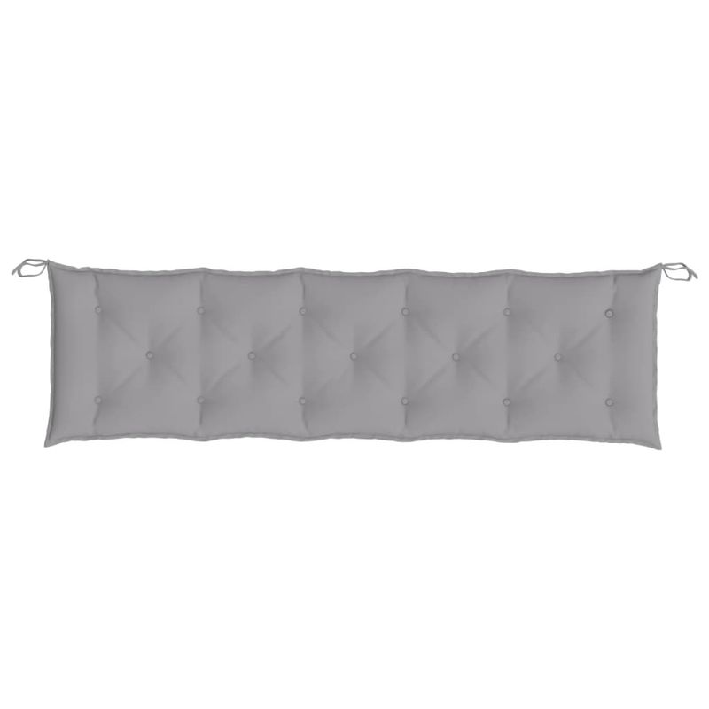 Casa si Gradina - Gradina si terasa - Mobilier exterior - Perne decorative exterior - Perna de banca de gradina, gri, 180x50x7 cm, material oxford - Infinity.ro