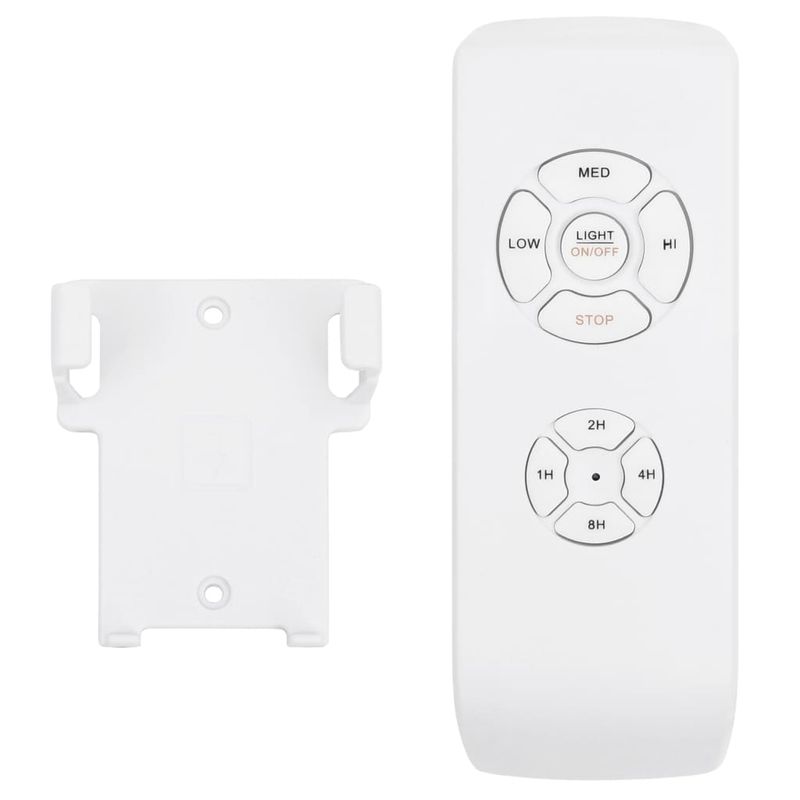 Casa si Gradina - Termice - Climatizare si ventilatie - Ventilator tavan cu iluminare/telecomanda, maro deschis, 108 cm - Infinity.ro