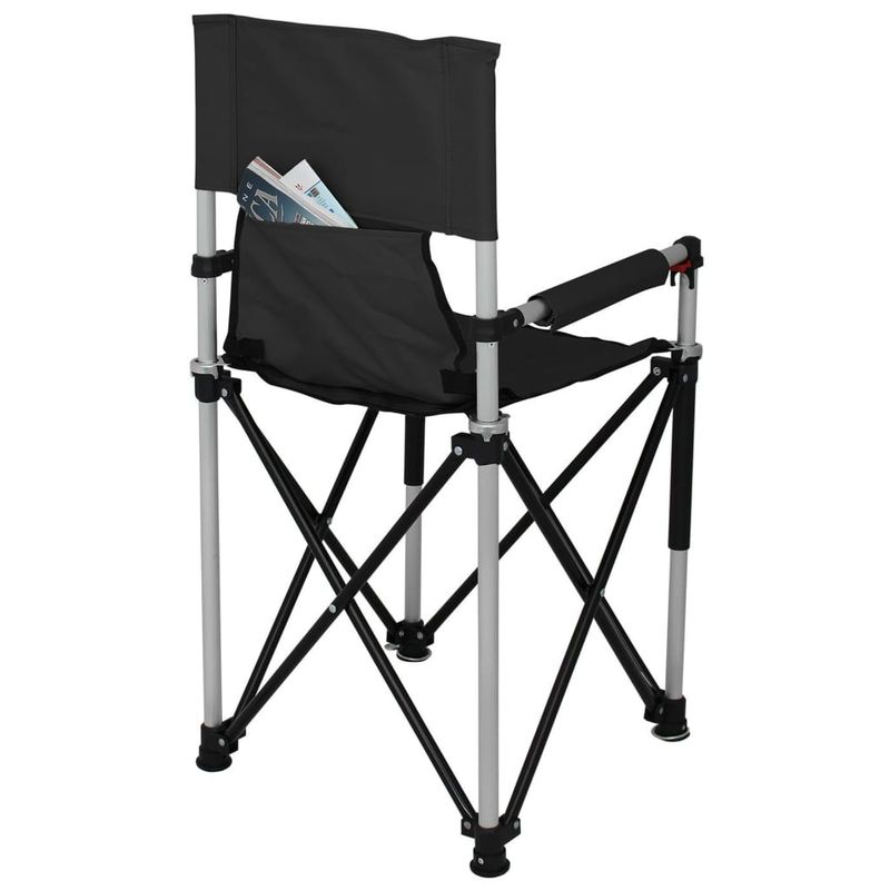 Sport si Outdoor - Camping - Mobilier pentru camping - Alte piese de mobilier pentru camping - Eurotrial Scaun de camping Petit Jr., negru - Infinity.ro