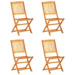 Casa si Gradina - Gradina si terasa - Mobilier exterior - Seturi mobila gradina - Set mobilier de exterior pliabil, 5 piese, lemn masiv acacia - Infinity.ro
