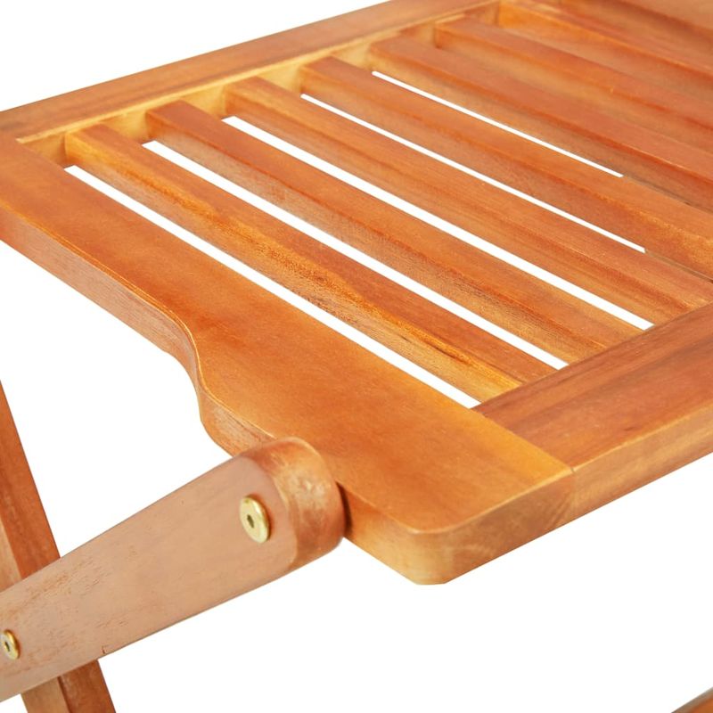 Casa si Gradina - Gradina si terasa - Mobilier exterior - Seturi mobila gradina - Set mobilier de exterior pliabil, 5 piese, lemn masiv acacia - Infinity.ro