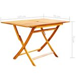 Casa si Gradina - Gradina si terasa - Mobilier exterior - Seturi mobila gradina - Set mobilier de exterior pliabil, 5 piese, lemn masiv acacia - Infinity.ro