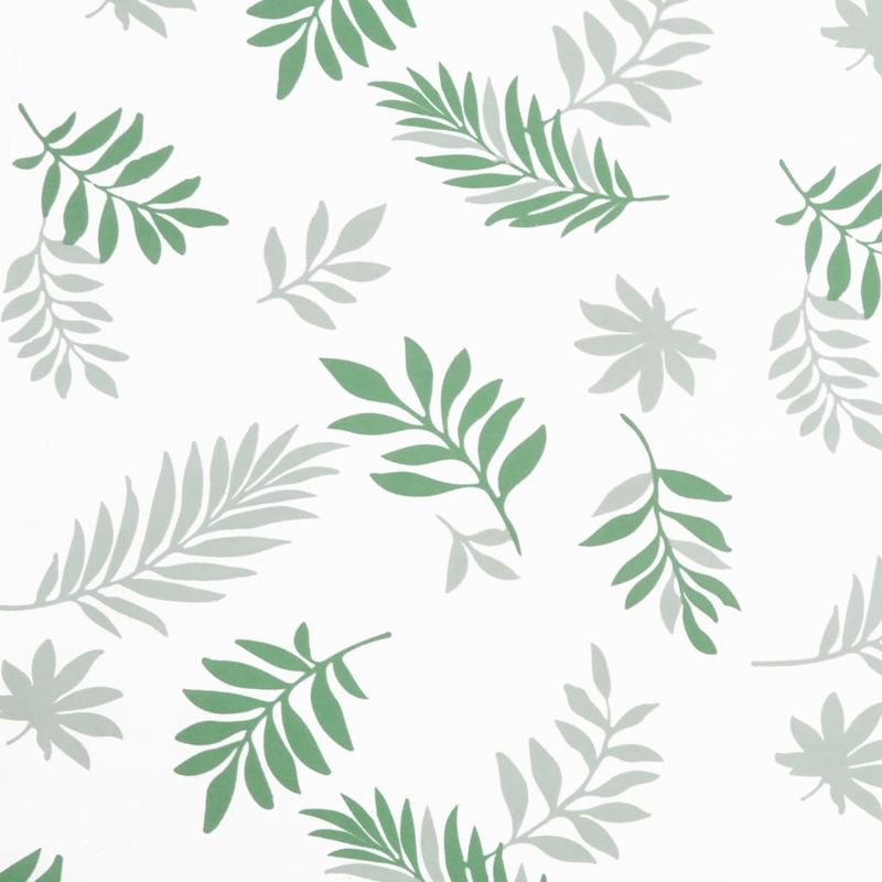 Casa si Gradina - Gradina si terasa - Mobilier exterior - Perne decorative exterior - Perna de banca de gradina, 150x50x7 cm, textil oxford, alb și verde - Infinity.ro