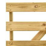 Casa si Gradina - Gradina si terasa - Mobilier exterior - Bancute de gradina - Banca de gradina, 120 cm, lemn de pin tratat - Infinity.ro