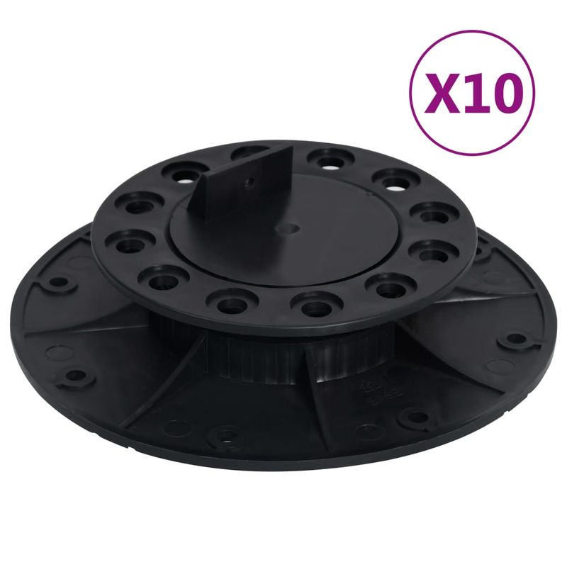 Casa si Gradina - Constructii - Parchet si pardoseli interioare - Parchet si pardoseli - Picioare pentru podea reglabile, 10 buc., 25-40 mm - Infinity.ro