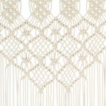 Casa si Gradina - Textile si covoare - Perdele si draperii - Perdele - Perdea macrame, 140 x 240 cm, bumbac - Infinity.ro