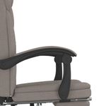 Casa si Gradina - Mobilier - Scaune si fotolii - Scaune - Fotoliu de birou rabatabil, gri taupe, textil - Infinity.ro